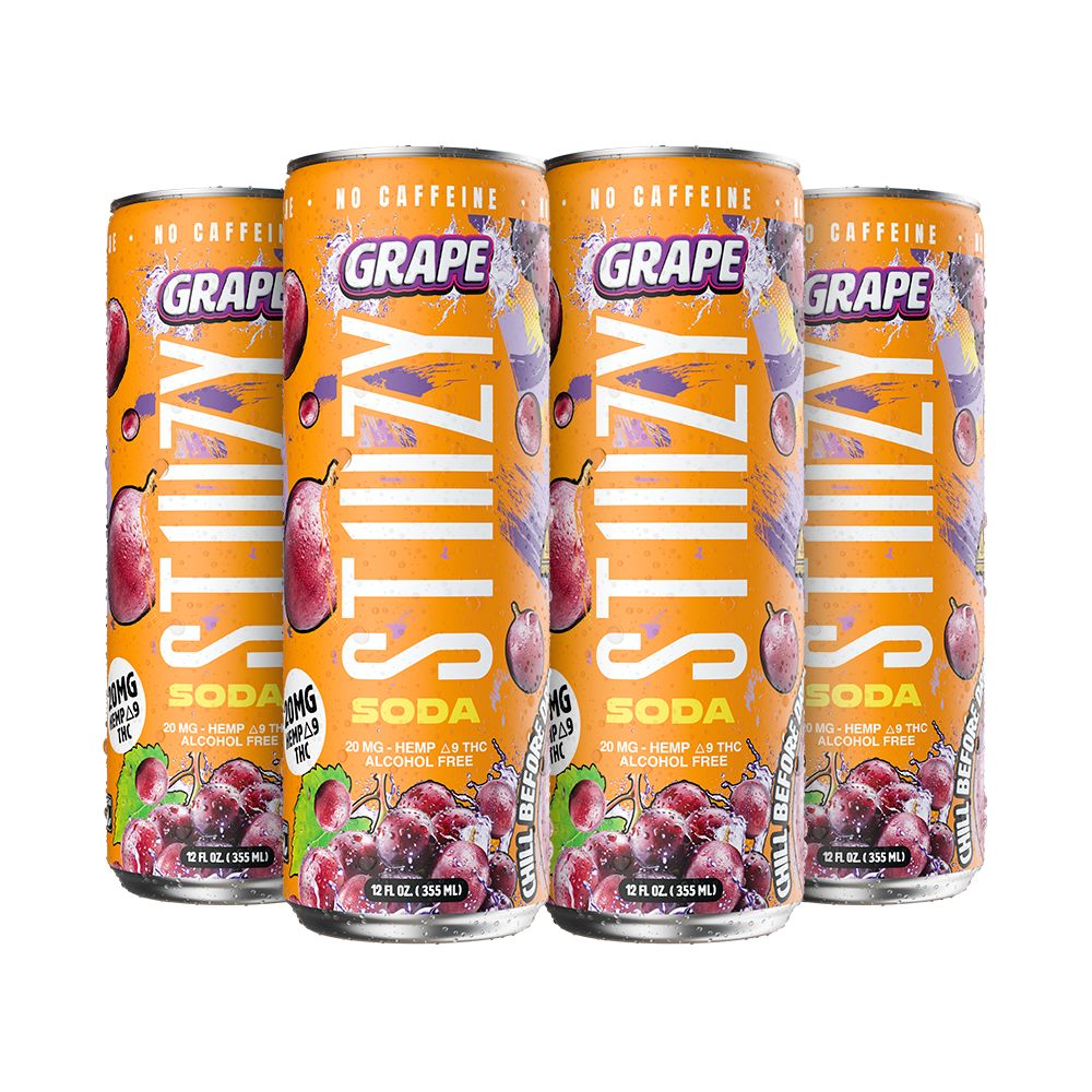 STIIIZY D9 Hemp Soda | 12oz | 20mg | 24ct Case